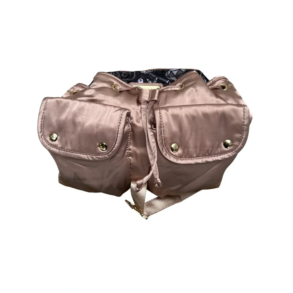 Steve Madden Satin Medium Backpack.